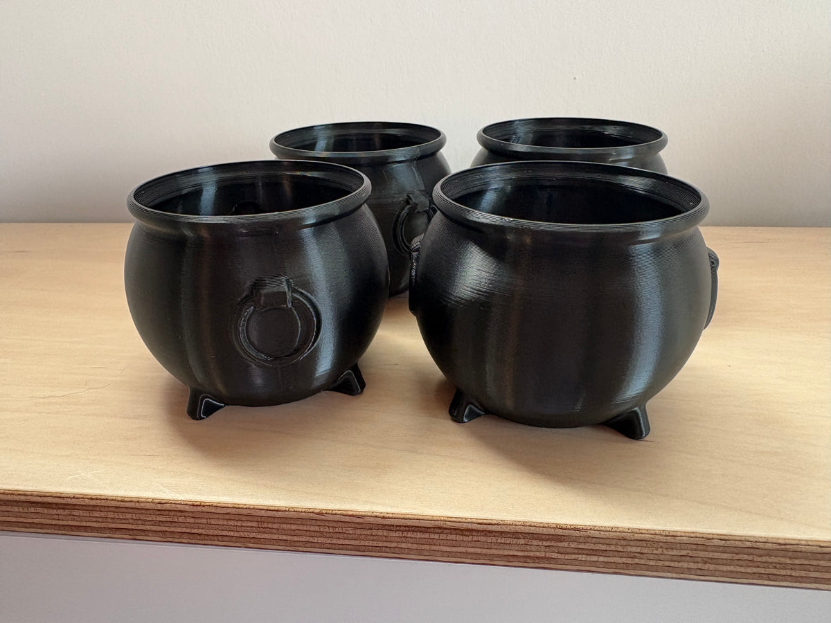 Ensemble de 4 chaudrons de sorcière 🧙