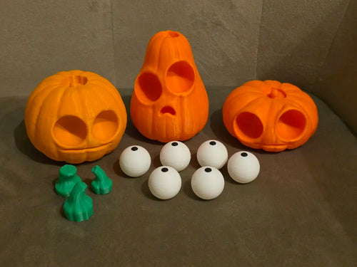 Ensemble de 3 citrouilles🎃👻