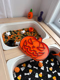 🎃 Ensemble complet de bac sensoriel – Halloween 👻