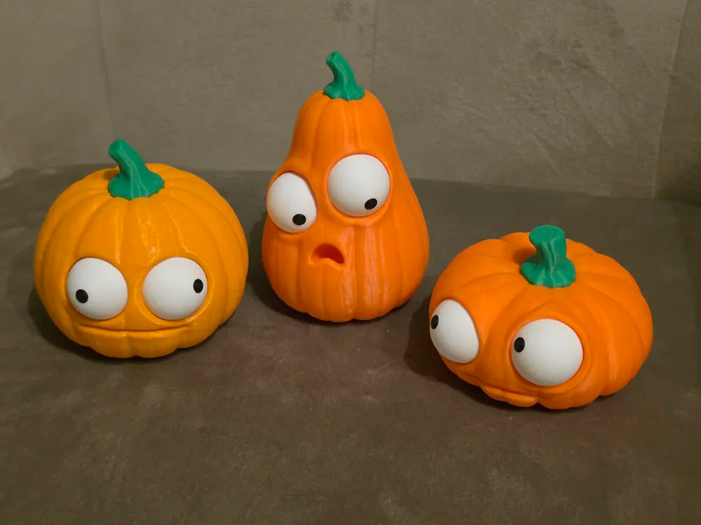 Ensemble de 3 citrouilles🎃👻
