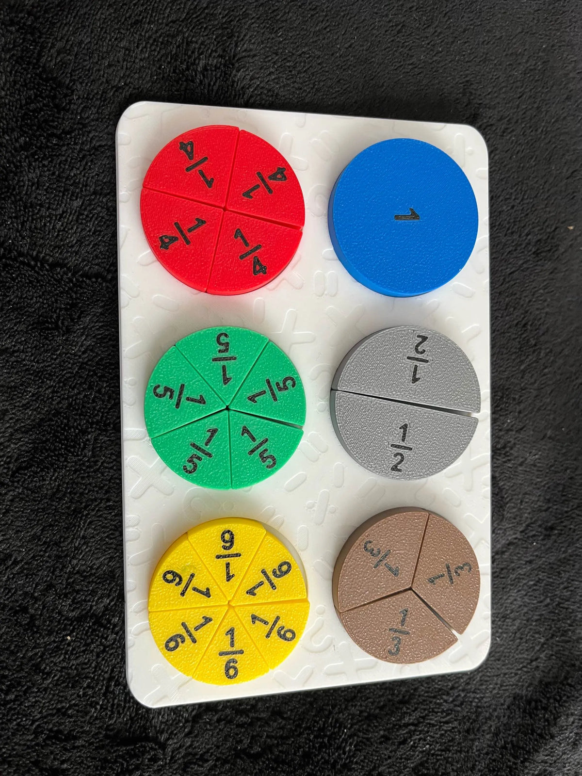 Puzzle d'apprentissage des fractions 🧩🔢