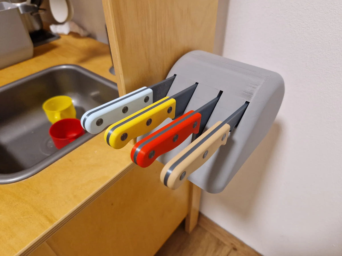 Ensemble de couteaux – Aliments magnétiques & activités sensorielles