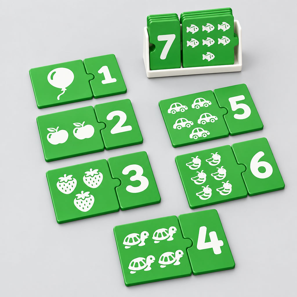 Puzzle des chiffres 1-10