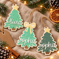 Décorations de sapin de Noël personnalisées